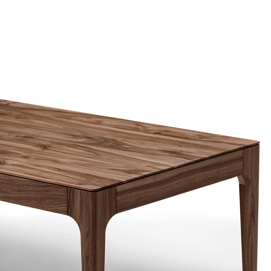 Cecilia Extendable Dining Table in Darker Walnut